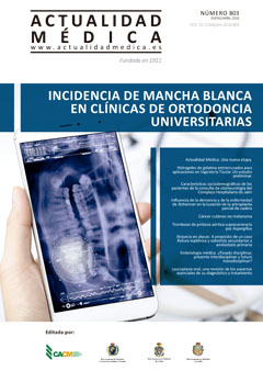 Incidencia de lesión de mancha blanca en las clínicas de ortodoncia de la Universidad Michoacana en Morelia, Michoacán, México